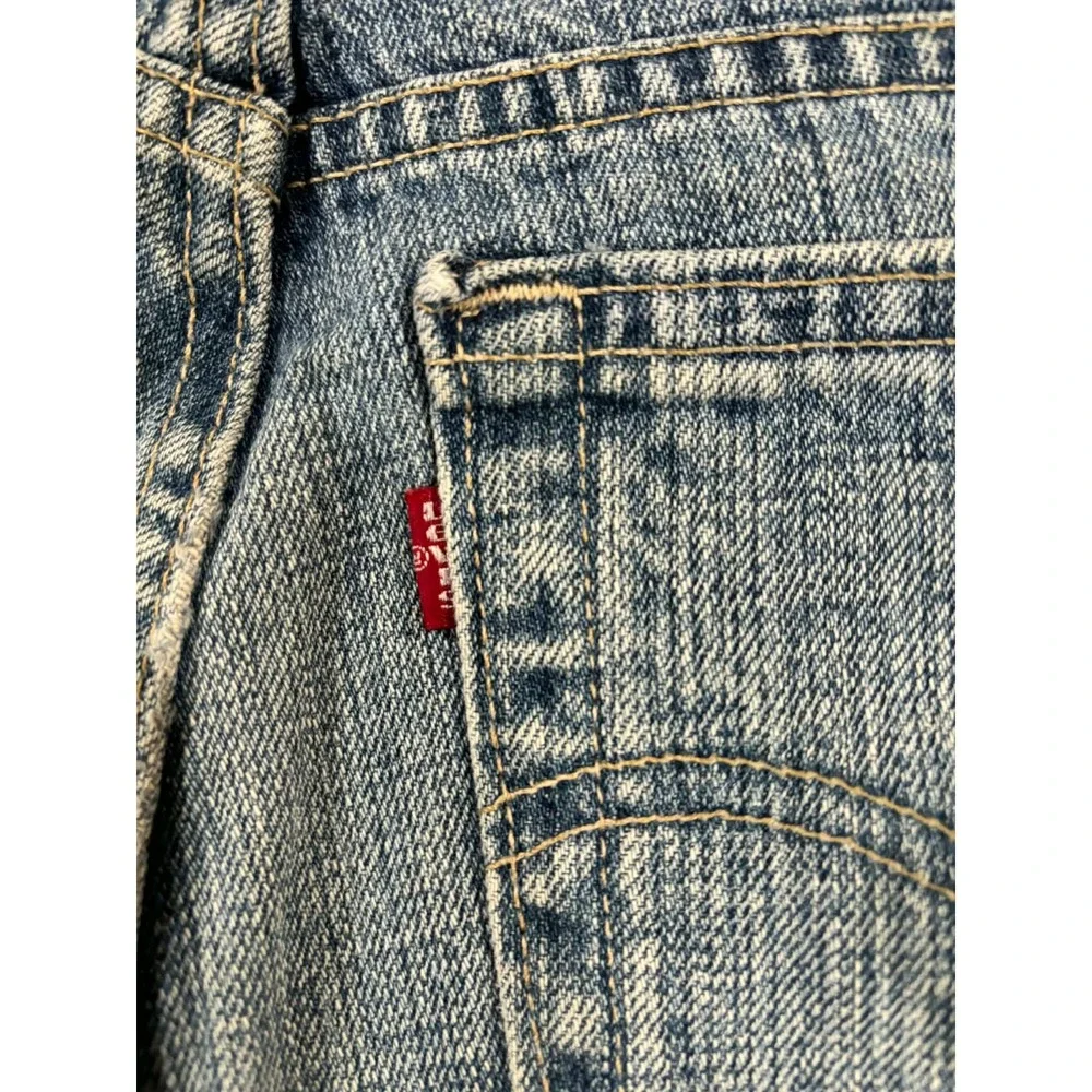 Levi Strauss & Co Denim Jeans Light Wash Straight Leg Classic Vintage 32w 32L‎